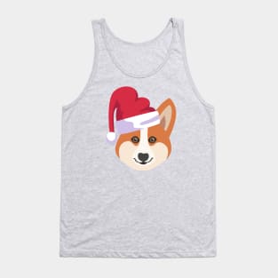 Funny Welsh Corgi Dog Christmas 2020 Dog Lover Christmas Tank Top